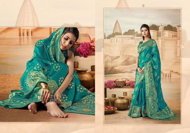 Ynf Regalia Silk Designer Party Wear Sarees Catalog
